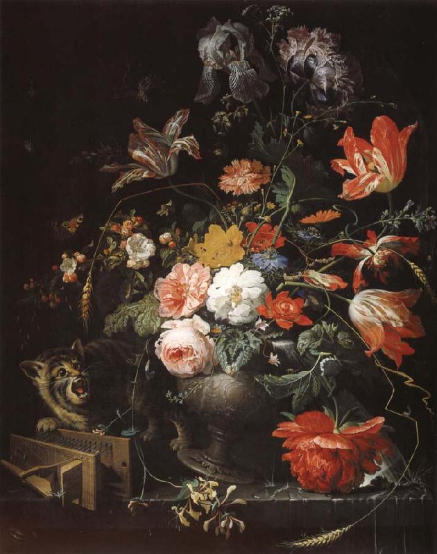 REMBRANDT Harmenszoon van Rijn The Overturned Bouquet